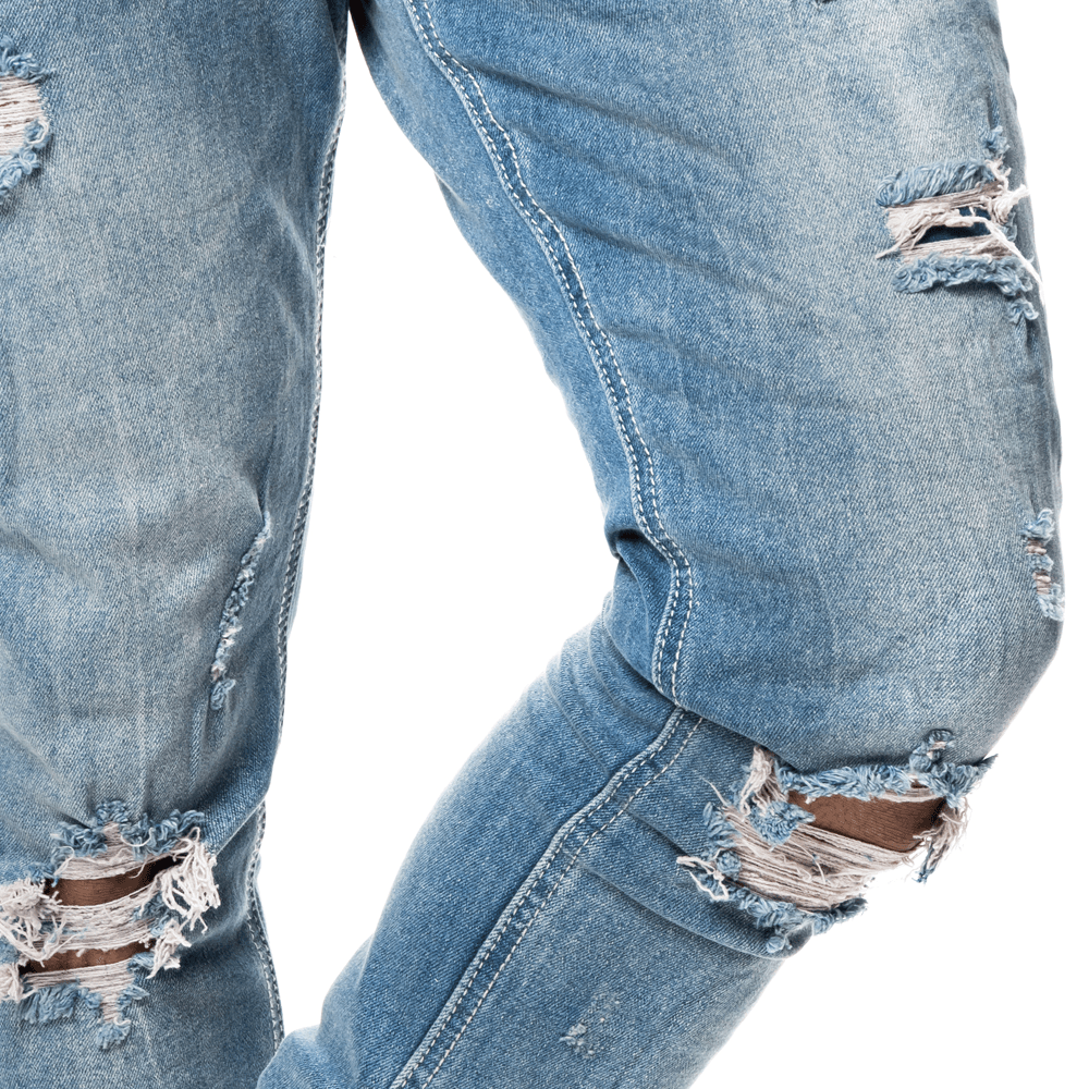 Redbat Men's Medium Wash Super Skinny Jeans - Bash.com