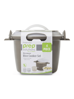 progessive microwave rice cooker grey