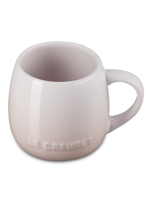 le creuset coupe mug shell pink 320ml
