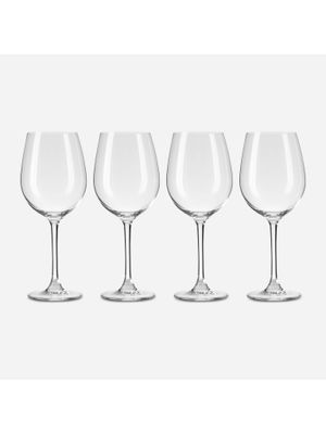 Leela Crystal White Wine Glasses 4 Pack 470ml