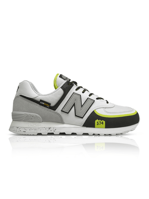 New Balance Men's U574T V1 White/Black Sneaker