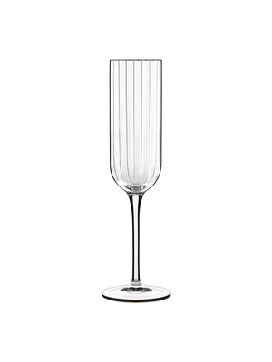 luigi bormioli bach flute glass set/4