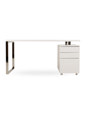 manchester desk white 160cm