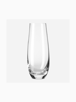 crystal stemless champagne glass