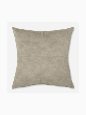 Suedelike Charcoal Scatter Cushion 55x55