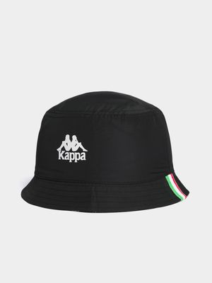 Kappa Stefano Black Bucket Hat