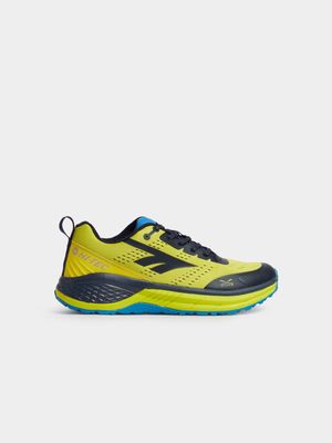 Men's Hi-Tec Trail  Enduro Yellow/Blue Sneaker