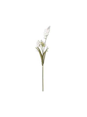 faux lily of the valley stem white 83cm