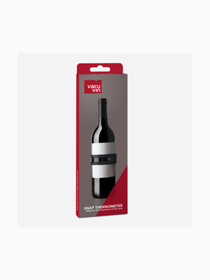 Vacu Vin Snap around Bottle Thermometre Grey