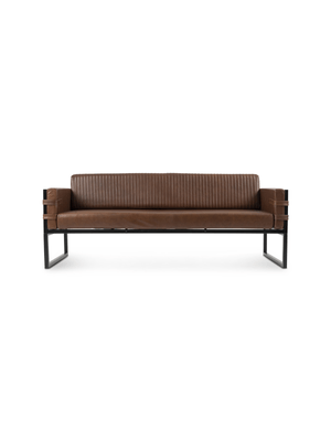 dark horse boss couch leather tan