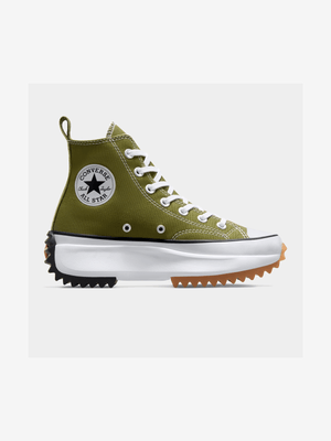 Converse Men's Run Star Hike Green Sneaker