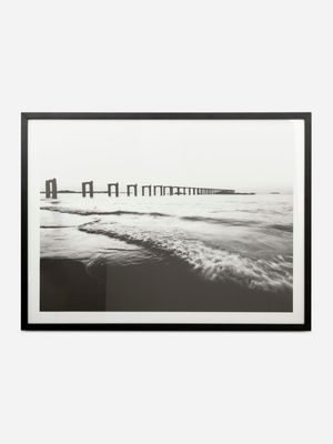 Framed Photography Distant Jetty 60 X 80cm