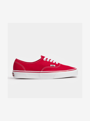 Vans Junior Authentic Red Sneaker