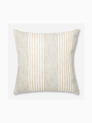 Horizon Stripe Natural Woven Scatter Cushion