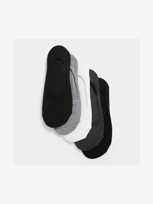 Unisex Sneaker Factory 5 Pack Multi Black Secret Socks