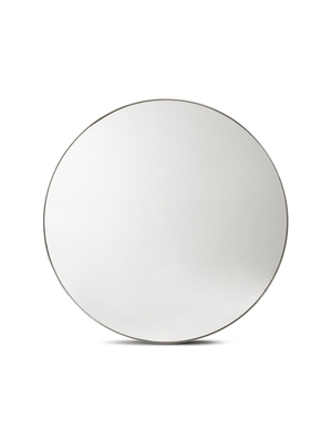 Round Wall Mirror Chrome