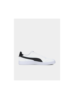 Men's Puma Shuffle White/Black/Gold Sneaker