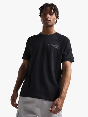 adidas Originals Men's Black Oversized T-Shirt
