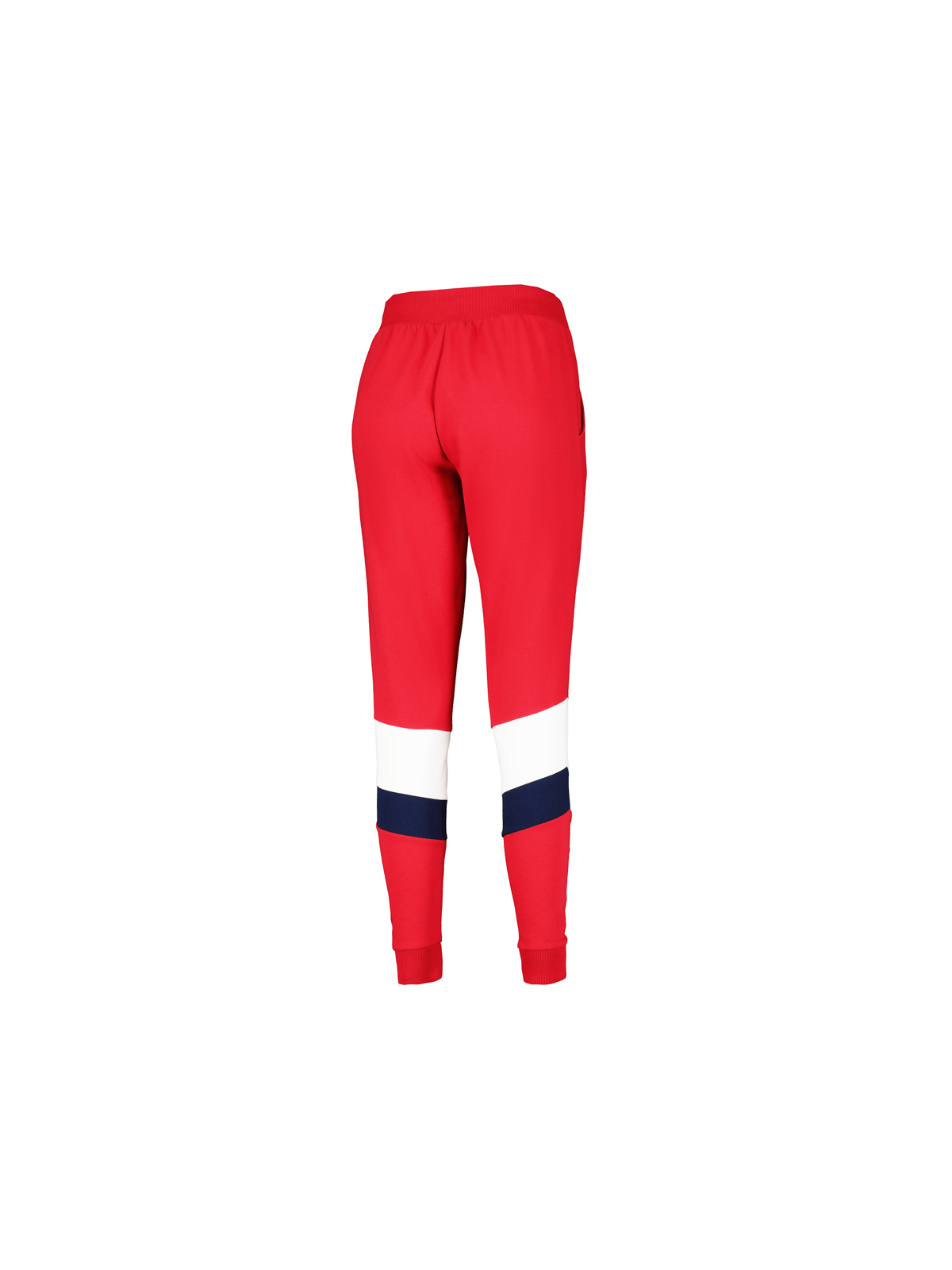 Redbat Athletics Women's Colourblocked Red Jogger Pants