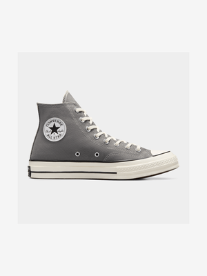 Converse Men's Chuck 70 Hi Grey/White Sneaker