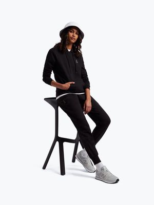 Women's Sneaker Factory Essential Black Hoody