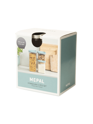 Mepal Storage Box Omnia Set 3 Nordic White