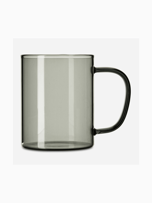 Manhattan glass mug grey