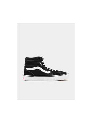 Men's Vans Filmore Hi Top Black/White Sneaker