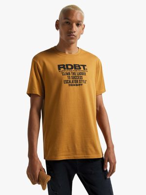Redbat Men's Brown T-Shirt