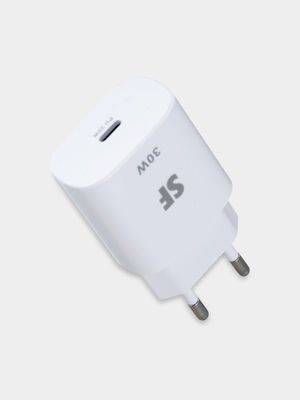 Supa Fly Ultra-Fast 30W PD Type C Wall Charger