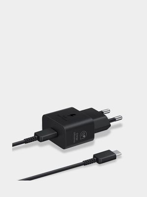 Samsung 1 Port PD Travel Adapter With Type-C Cable 25W