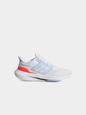 Women's adidas UltraBounce White/Blue Sneaker