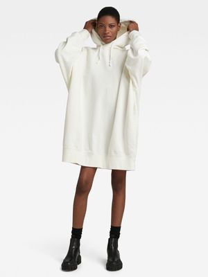 G-Star Women's XXL White Hoodie Dress