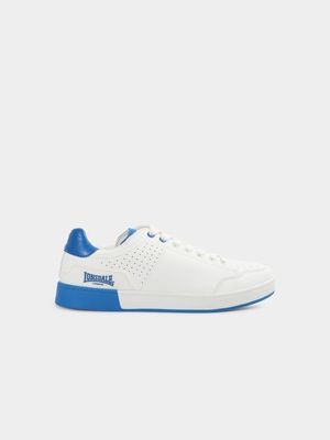 Men's Lonsdale Casual White/Blue Sneaker