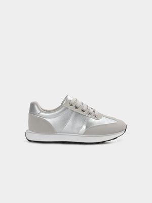 Women's TomTom Shimmer Grey/Silver Sneaker