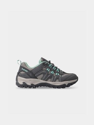 Women's Hi-Tec Santa Cruz Low Grey/Mint Sneaker