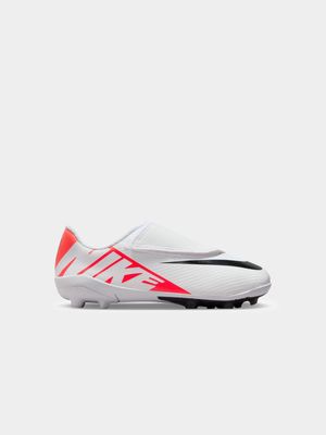 Junior Nike Mercurial Vapor 15 Club White Boots