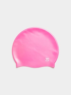 TS Silicone 55g Pink Swim Cap