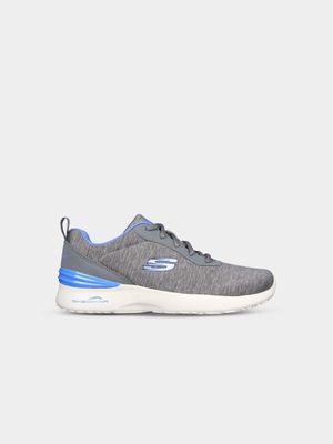 Women's Skechers Skech-Air Dynamight Grey/Blue Sneaker