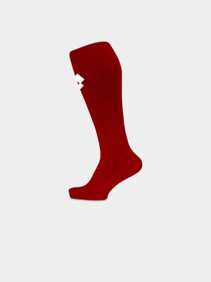 Junior Lotto Red/White Soccer Socks