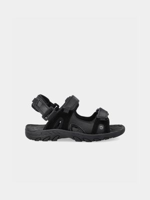 Kids Hi-Tec Sunray Black/Grey Sandal