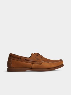 Men's Hi-tec Jettymoc brown shoe