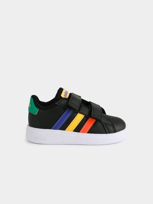 Toddlers adidas Grand Court Black Sneaker