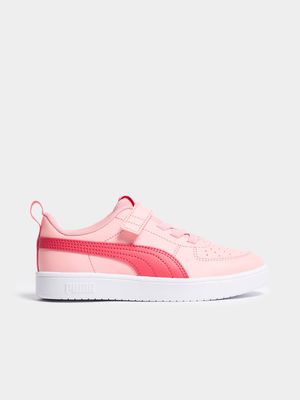 Kids Puma Rickie Pink/White Sneaker