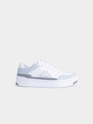 Womens Kappa Ayce White/Blue Sneaker