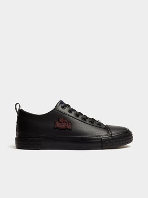 Mens Lonsdale LD003 Low  Black Sneaker