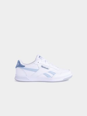 Women's Reebok Court Advance White/Blue Sneaker