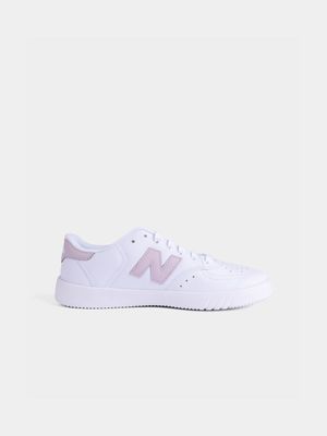 Women's New Balance CT05 White/Pink Sneaker