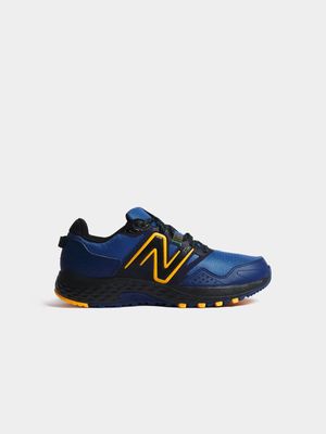 Mens New Balance MT410 Navy/Yellow Sneaker