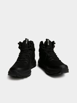 Men's Hi-Tec Geo-Trail Mid Black Sneaker